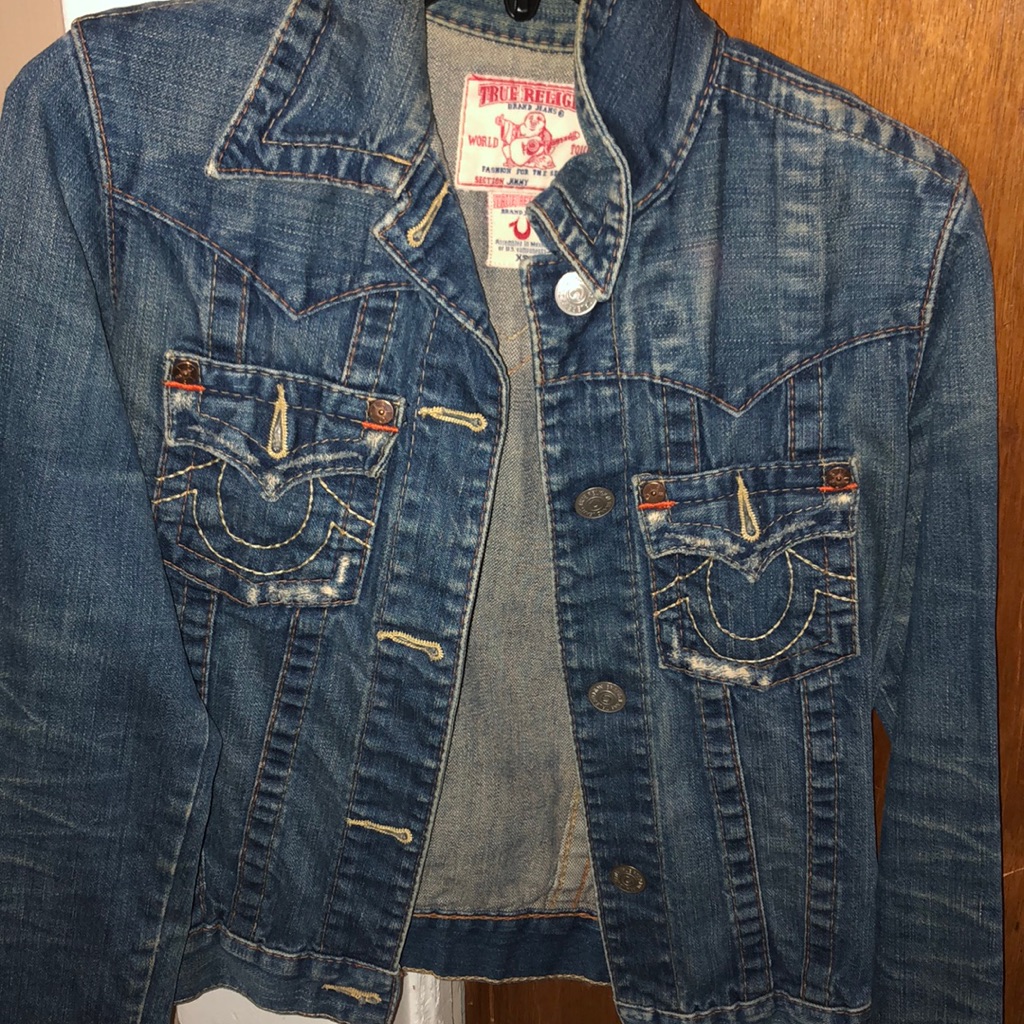Authentic True Religion Jean Jacket